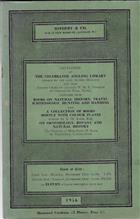 Catalogue of the celebrated angling library formed by the late Alfred Denison