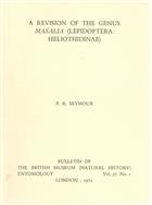 A Revision of the Genus Masalia (Lepidoptera: Heliothidinae)
