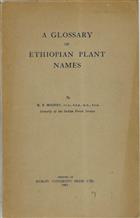 A Glossary of Ethiopian Plant Names