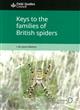 Keys to the Families of British Spiders