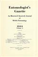 Entomologist's Gazette. Vol. 4 (1953), Title page and Index