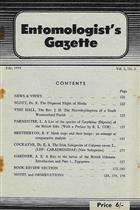 Entomologist's Gazette. Vol. 5, Part 3 (1954)