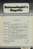 Entomologist's Gazette. Vol. 6, Part 2 (1955)