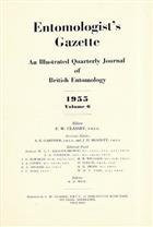 Entomologist's Gazette. Vol. 6 (1955), Title page