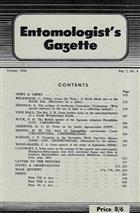 Entomologist's Gazette. Vol. 7, Part 4 (1956)