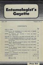Entomologist's Gazette. Vol. 8, Part 2 (1957)