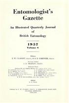 Entomologist's Gazette. Vol. 8 (1957), Title page