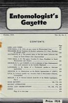 Entomologist's Gazette. Vol. 10, Part 4 (1959)