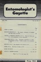 Entomologist's Gazette. Vol. 11, Part 2 (1960)