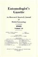 Entomologist's Gazette. Vol. 13 (1962), Title page