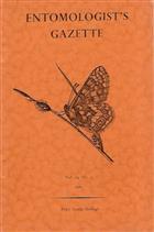 Entomologist's Gazette. Vol. 14, Part 3 (1963)