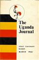 The Uganda Journal Vol. 26 No.1 The Journal of the Uganda Society: Speke Centenary Number