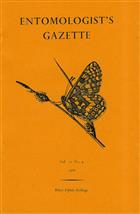 Entomologist's Gazette. Vol. 17 (1966), Part 4