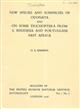 New Species and Subspecies of Odonata and On some Trichoptera From S. Rhodesia and Portuguese East Africa