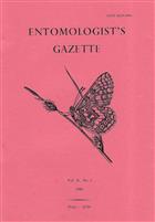 Entomologist's Gazette. Vol. 31, Part 1 (1980)