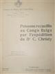 Poissons recueillis au Congo Belge par l'expédition du Dr C. Christy