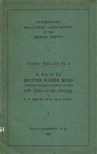 Key to the British Water Bugs:  (Hemipera-Heteroptera excluding Corixidae) with Notes on their Ecology