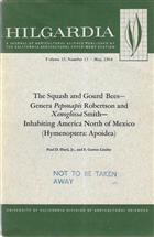 Ecology of the Squash and Gourd Bees - Genera Peponapis Robertson and Xenoglossa Smith - Inhabiting American North of Mexico (Hymonoptera, Apoidea)