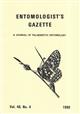 Entomologist's Gazette. Vol. 40, Part 4 (1989)