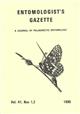 Entomologist's Gazette. Vol. 41, Parts 1+2 (1990)