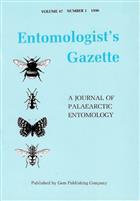 Entomologist's Gazette. Vol. 47 (1996): Complete w/o Index