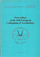 Proceedings of the 16th European Colloquium of Arachnology