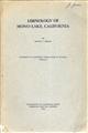 Limnology of Mono Lake, California