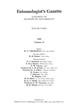 Entomologist's Gazette. Vol. 59 (2008), Index