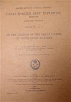 On the Growth of the Adult Colony of Pocillopora bulbosa Great Barrier Reef Expedition 1928-29. Scientific Reports. Vol. III, No. 6