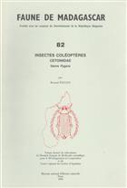 Coleopteres Cetoniidae. Genre Pygora (Faune de Madagascar 82)