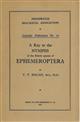 A Key to the Nymphs of the British Species of Ephemeroptera: with notes on their Ecology