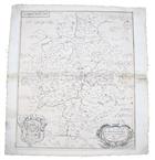 A Mapp of Warwickshire with its Hundreds