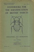 Dermaptera and Orthoptera (Handbooks for the Identification of British Insects 1/5)