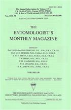 Entomologist's Monthly Magazine Vol. 139 Part 3 (2003)