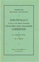 A Key to the British Freshwater Cyclopid and Calanoid Copepods with ecological notes