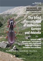 The Blind Pterostichini of southeastern Europe and Anatolia: Synopsis of the Speluncaris + Tapinopterus complex with emphasis on Greek taxa (Coleoptera Carabidae Pterostichinae)
