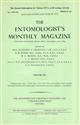 Entomologist's Monthly Magazine Vol. 107 Part 1 (1971)