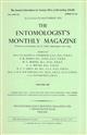 Entomologist's Monthly Magazine Vol. 109 Part 3 (1973)