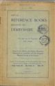 List of Reference Books Relating to Derbyshire: For the use of Teachers and others