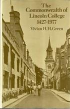 The Commonwealth of Lincoln College, 1427-1977