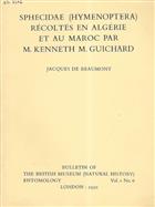 Spechidae (Hymenoptera) recoltes en Algerie et au Maroc par M. Kenneth M. Guichard