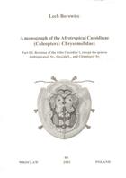 A Monograph of the Afrotropical Cassidinae (Coleoptera: Chrysomelidae). Pt. 3: Revision of the Tribe Cassidini 1, except the genera Aethiopocassis sp., Cassida L., and Chiridopsis sp.