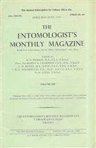 Entomologist's Monthly Magazine Vol. 102 Part 2 (1966)