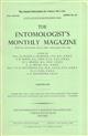 Entomologist's Monthly Magazine Vol. 104 Part 3 (1968)