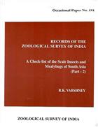 A Check-list of the Scale Insects and Mealybugs of South Asia (Part-2)
