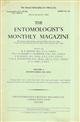 Entomologist's Monthly Magazine Vol. 100 Part 4 (1964)
