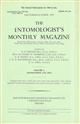 Entomologist's Monthly Magazine Vol. 100 Part 5 (1964)