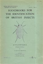 Coleoptera Hydradephaga (Handbooks for Identification of British Insects 4/3)