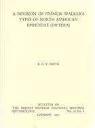 A Revision of Francis Walker's Types of North American Empididae (Diptera)