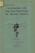 Odonata (Handbooks for the Identification of British Insects 1/10)